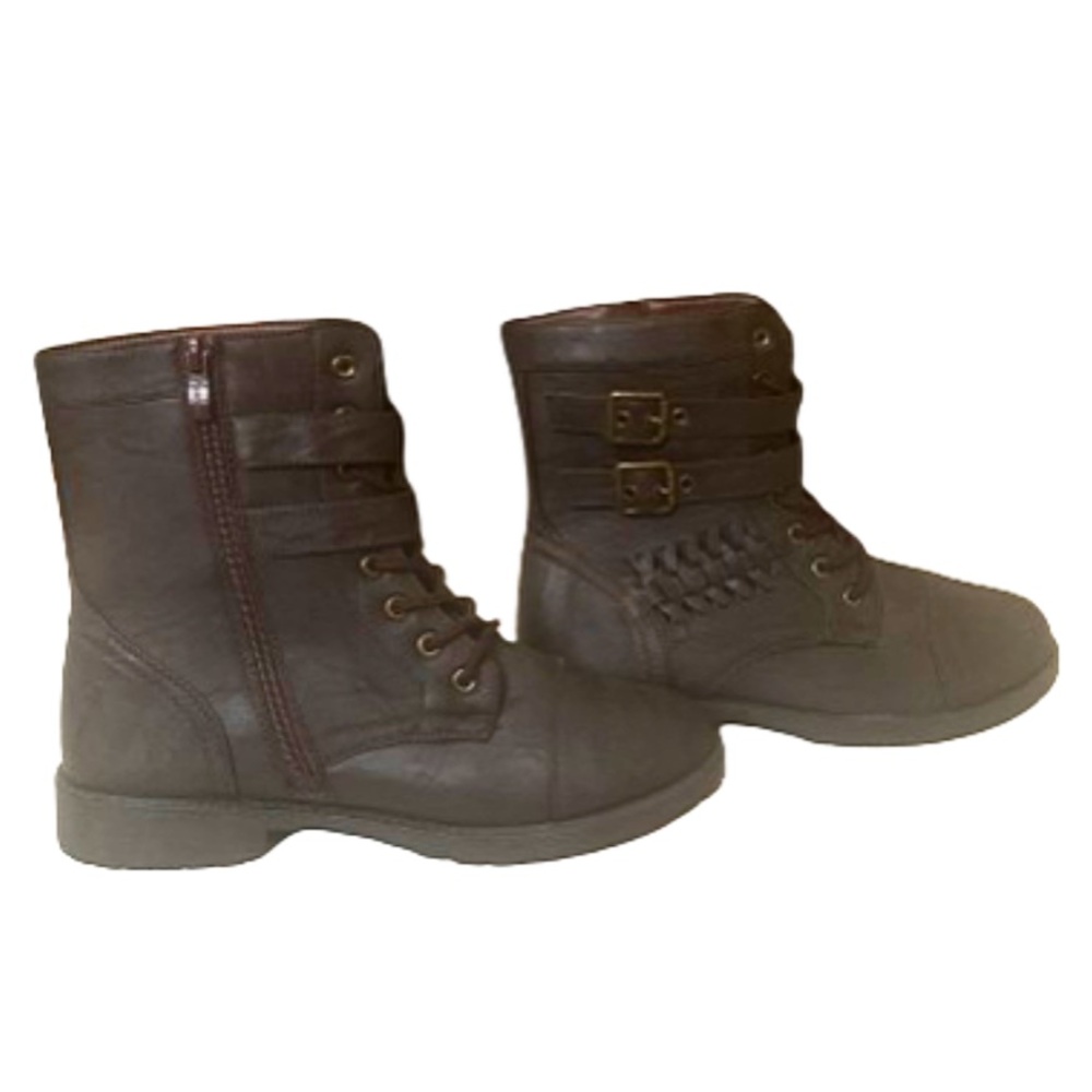 Wanted Moto Lace Up Boot